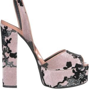 Giuseppe Zanotti Lavinia Storm Cipria Sandals Size 38 NWB